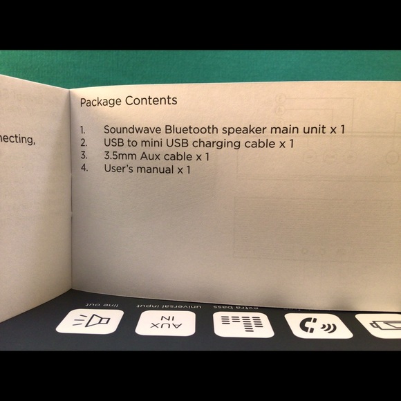 Ifidelity Soundwave Bluetooth speaker. NWOT - Picture 4 of 5